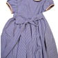 LuLu BeBe Paw Clemson Embroidered Button Down Pocket Dress