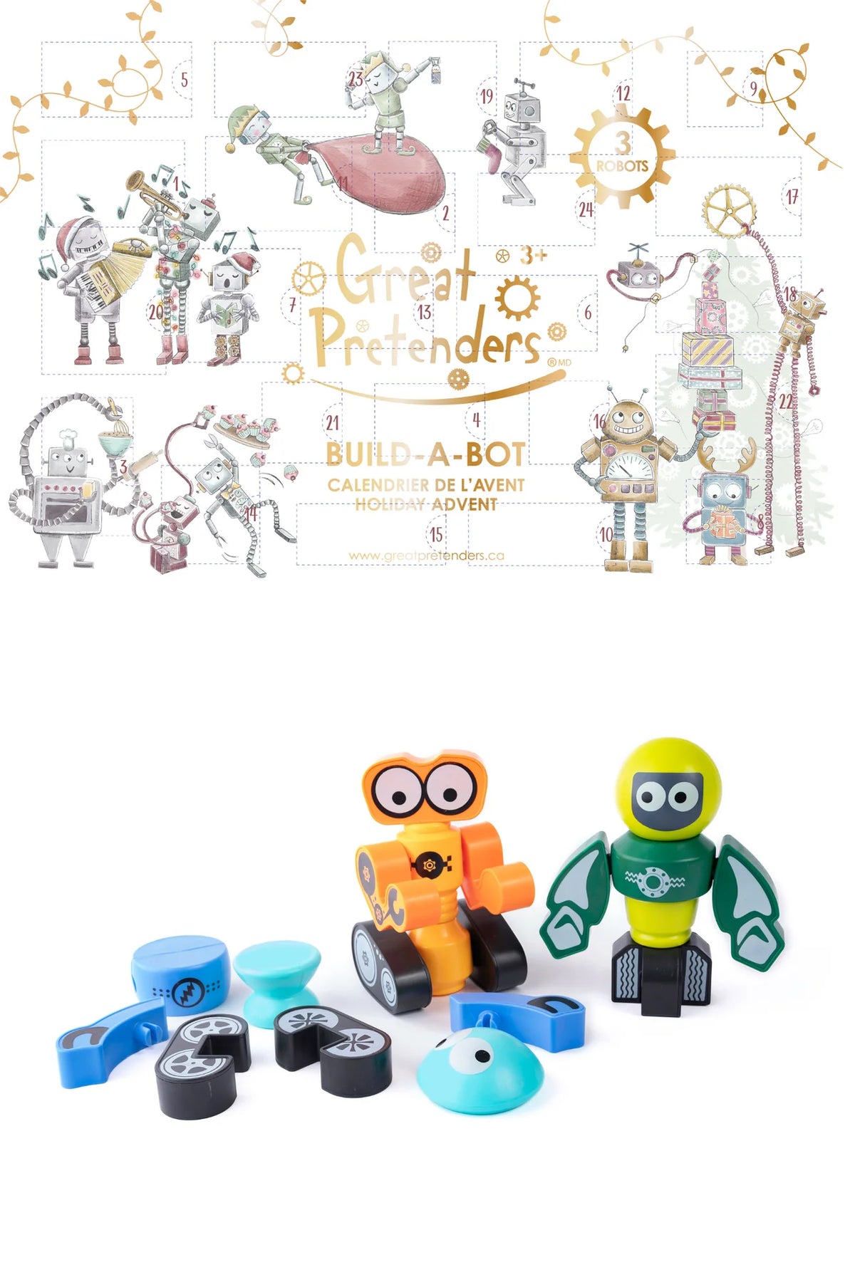 Great Pretenders Build-A-Bot Holiday Advent Calendar