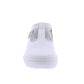 Footmates Shoes Drew - White Leather/Gray