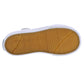 Footmates Shoes Drew - White Leather/Gray