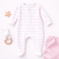 Magnolia Baby Little Sister Zip Footie – Baby Girl Pima Cotton Newborn Outfit