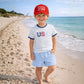 BIts and Bows Boys America 250th Baseball Hat