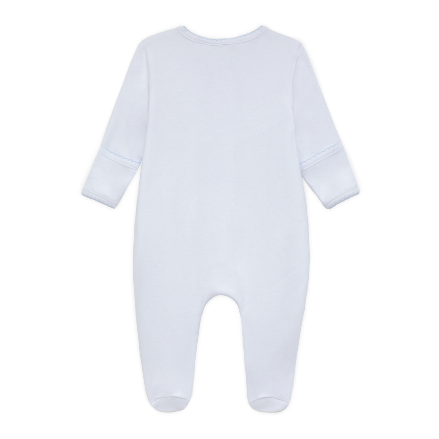 Magnolia Baby Bunny's Basket Footie - Light Blue