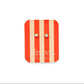 Pip Pop Post Round Diamond Long Post Stud - Hypoallergenic, Flat Back
