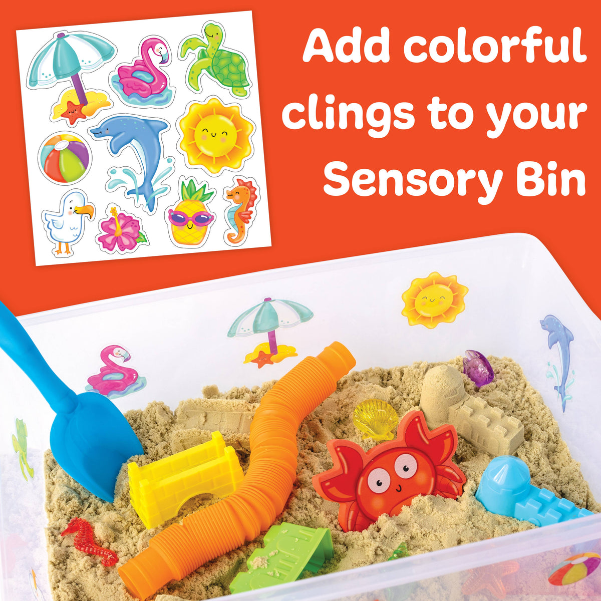 Faber-Castell Sensory Bin Beach Activity Bin for Kids