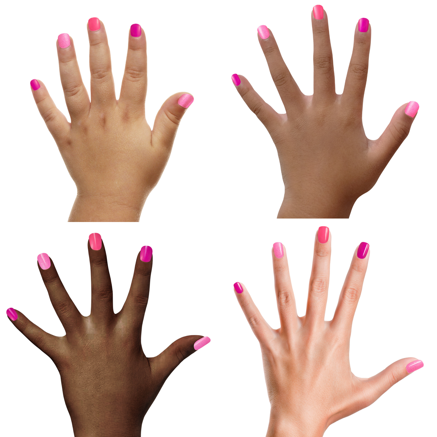 PIggy Paint Pretty in Pink Press-On Nails
