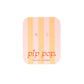 Pip Pop Post Mini Pearl Stud Earrings - Hypoallergenic, Flat Back, Girl