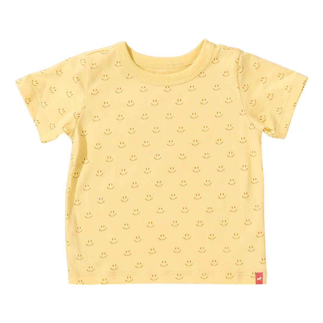 Coop by Pink Chicken adventure t-shirt - smiley
