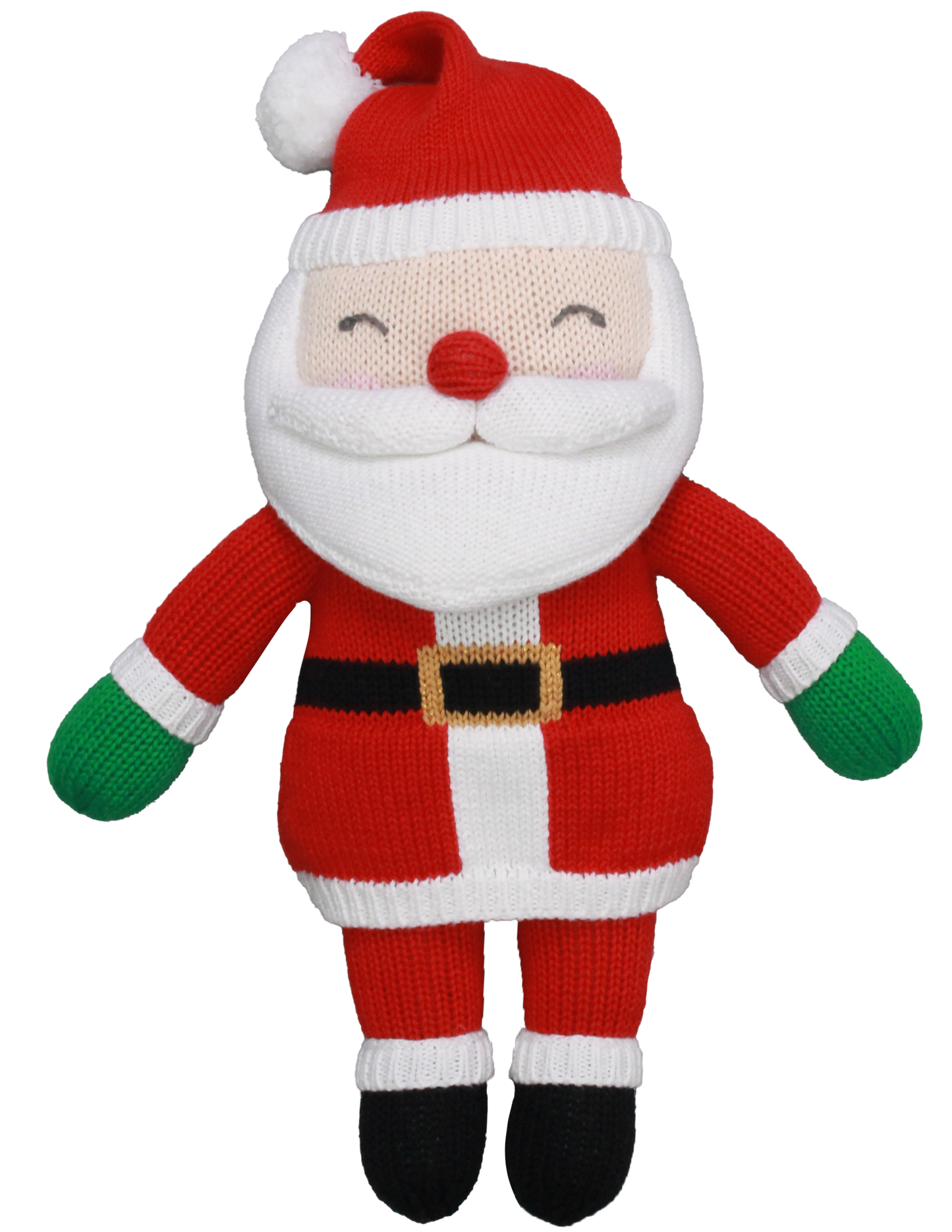 Zubels Jolly Mr. Claus Knit Doll