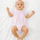 Magnolia Baby Anna Bishop Short Sleeve Bubble--Pink