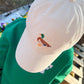 Bits and Bows Khaki Mallard Baseball Hat (Baby/Toddler, Youth)