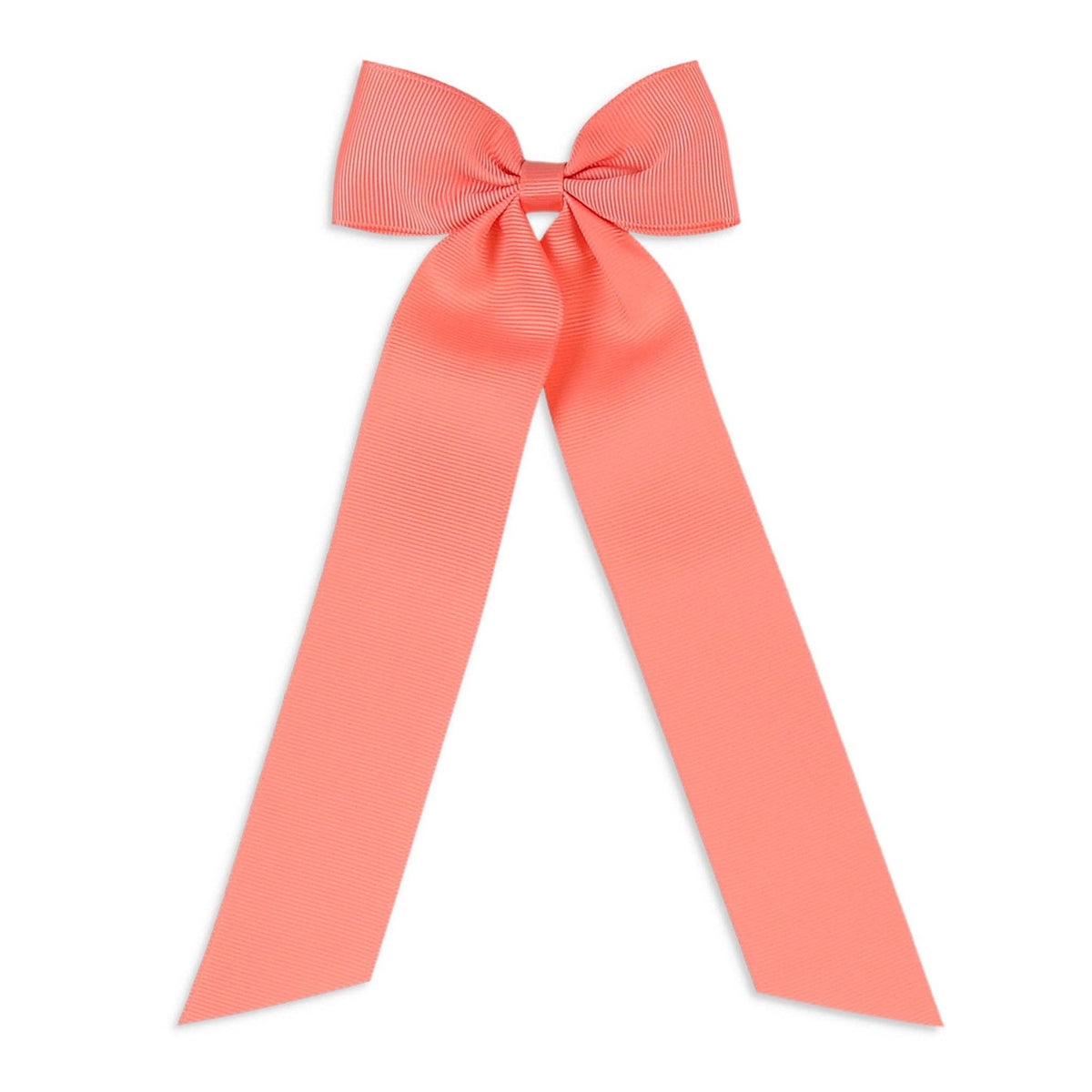 Shrimp and Grits Kids Light Coral Birdie Hair Bow