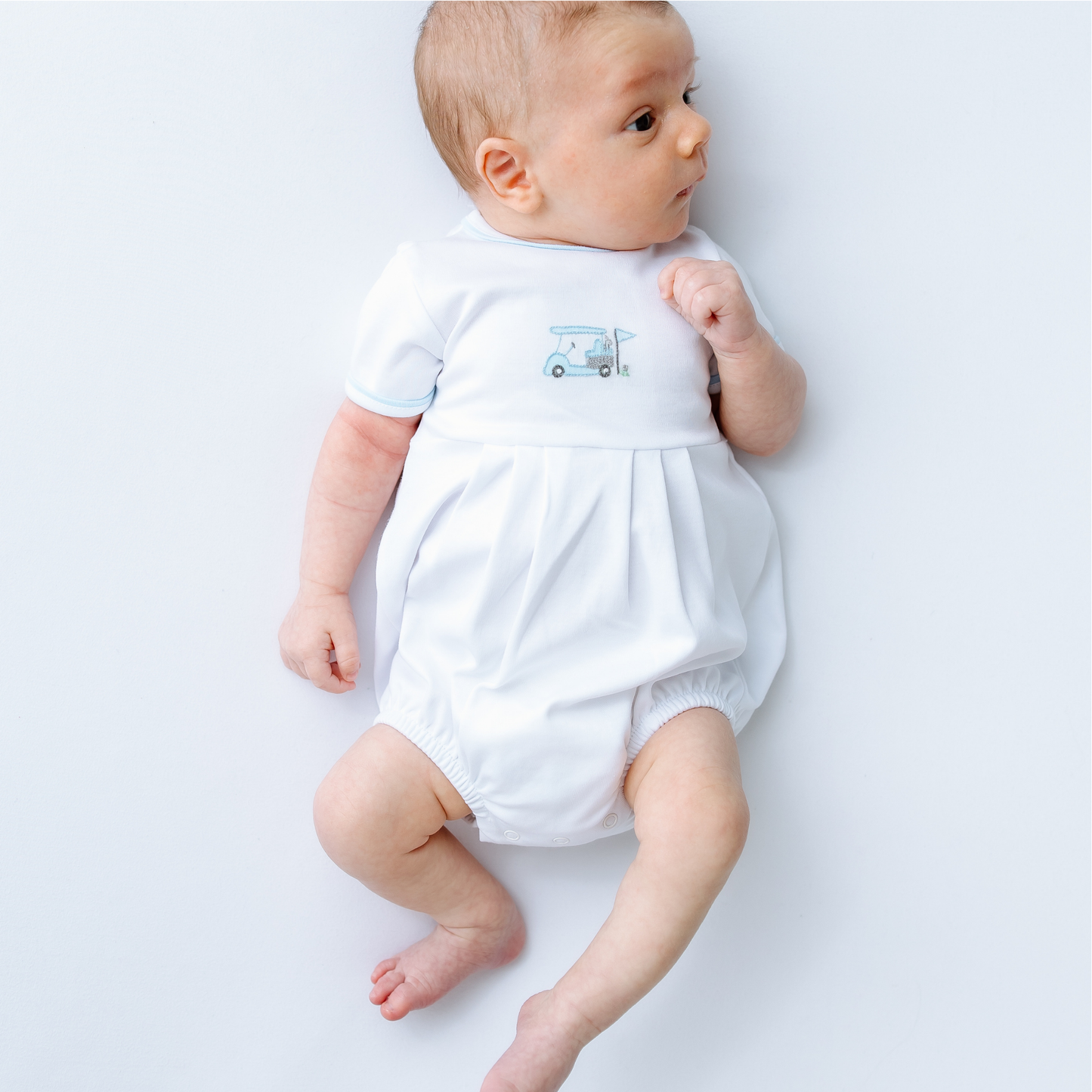 Magnolia Baby Little Golfer Bubble - Light Blue