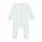 Magnolia Baby Bunny Hop Zip Footie - Sky