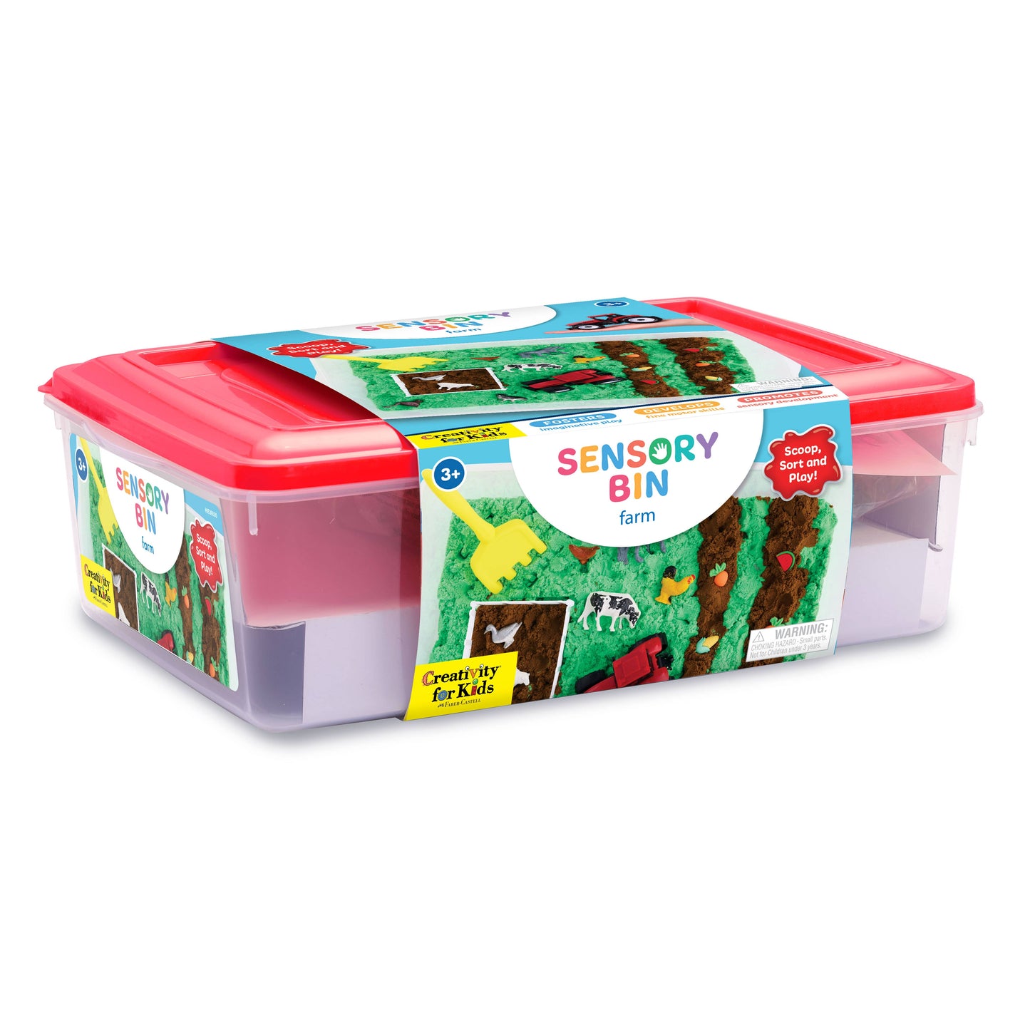 Faber-Castell Sensory Bin Farm Activity Kit for Kids