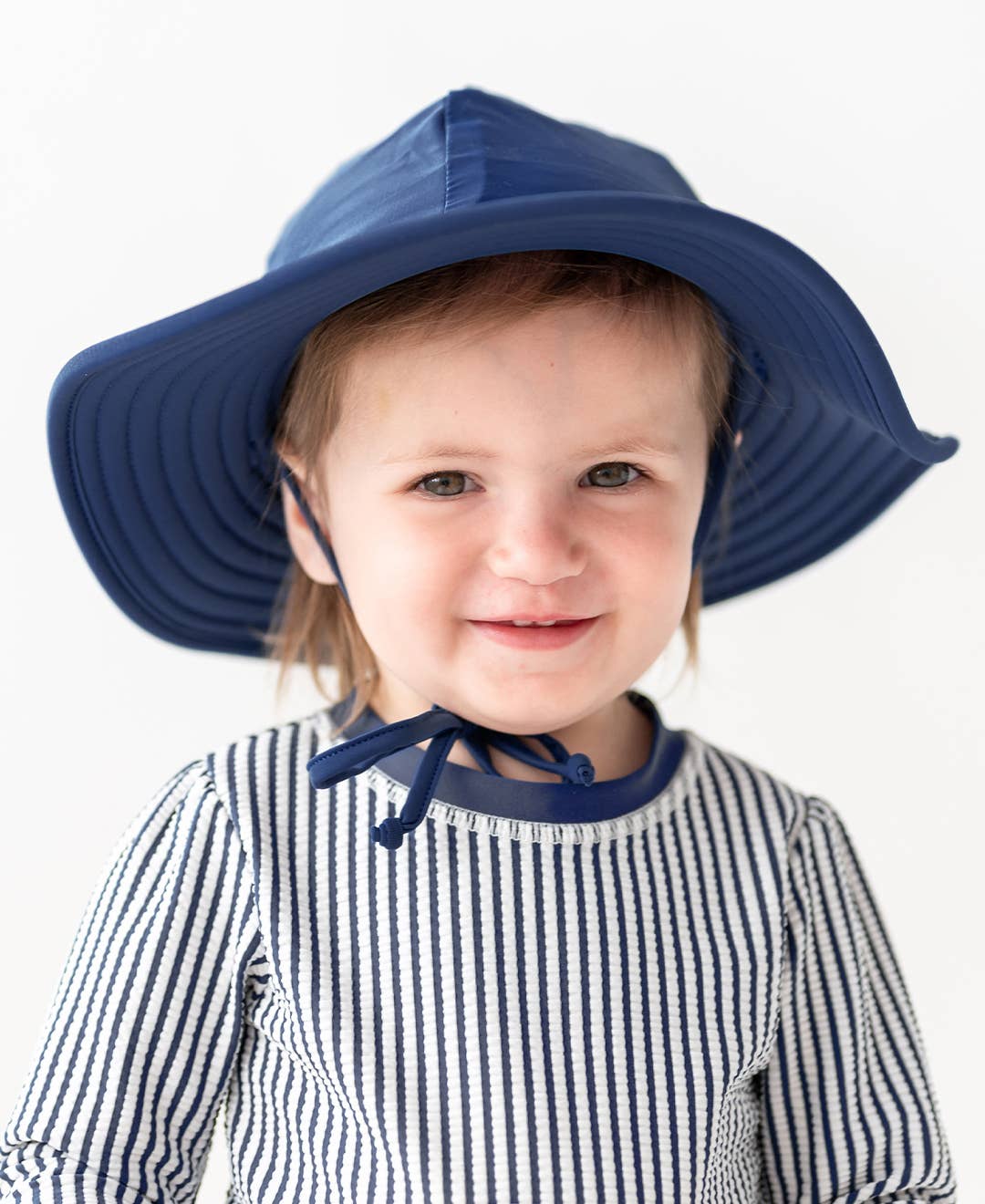 Rufflebutts Navy Swim Hat