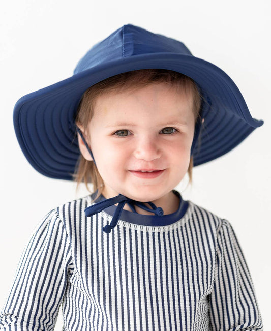 Rufflebutts Navy Swim Hat