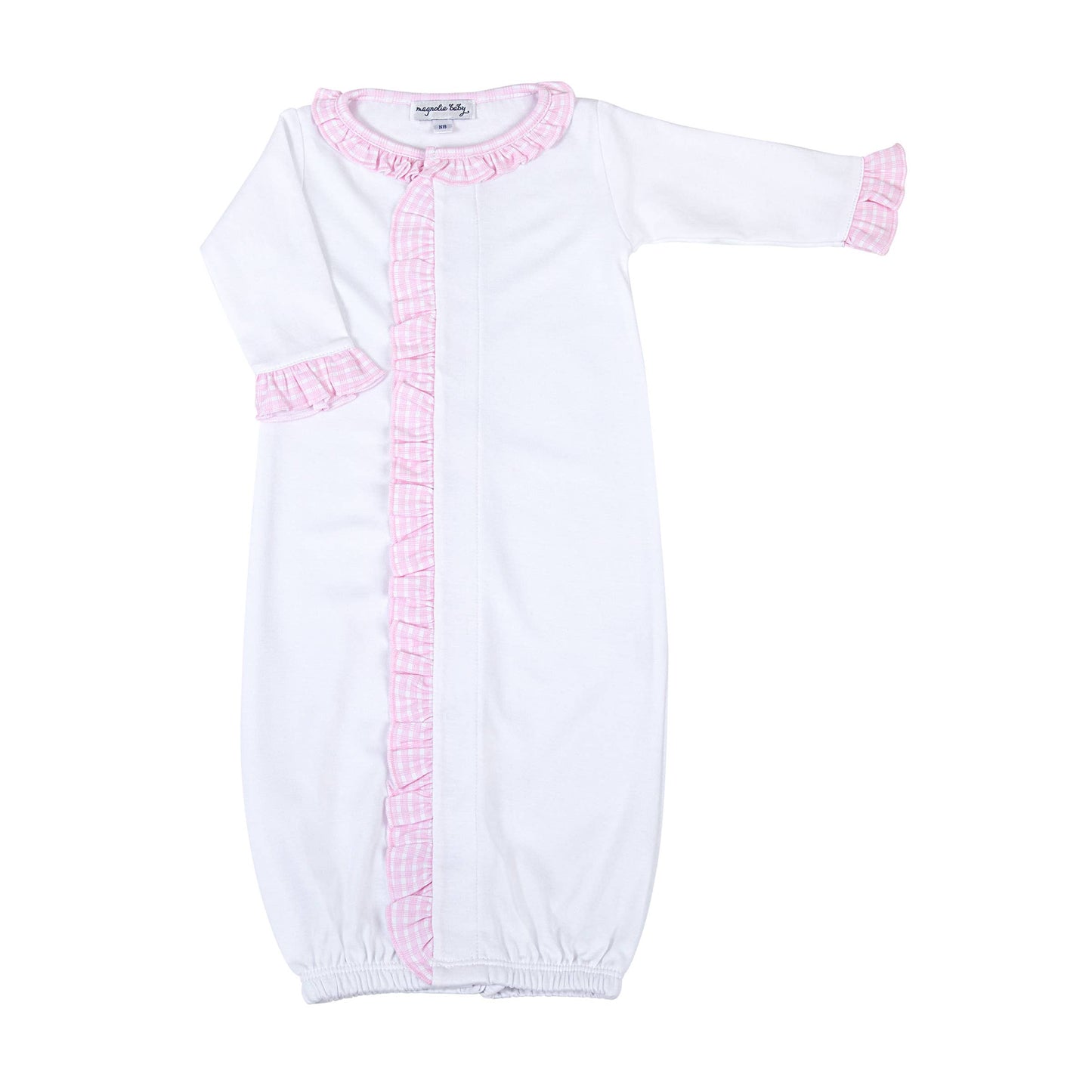 Magnolia Baby New Beginnings Pink Ruffle Front Converter