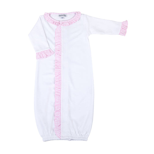 Magnolia Baby New Beginnings Pink Ruffle Front Converter