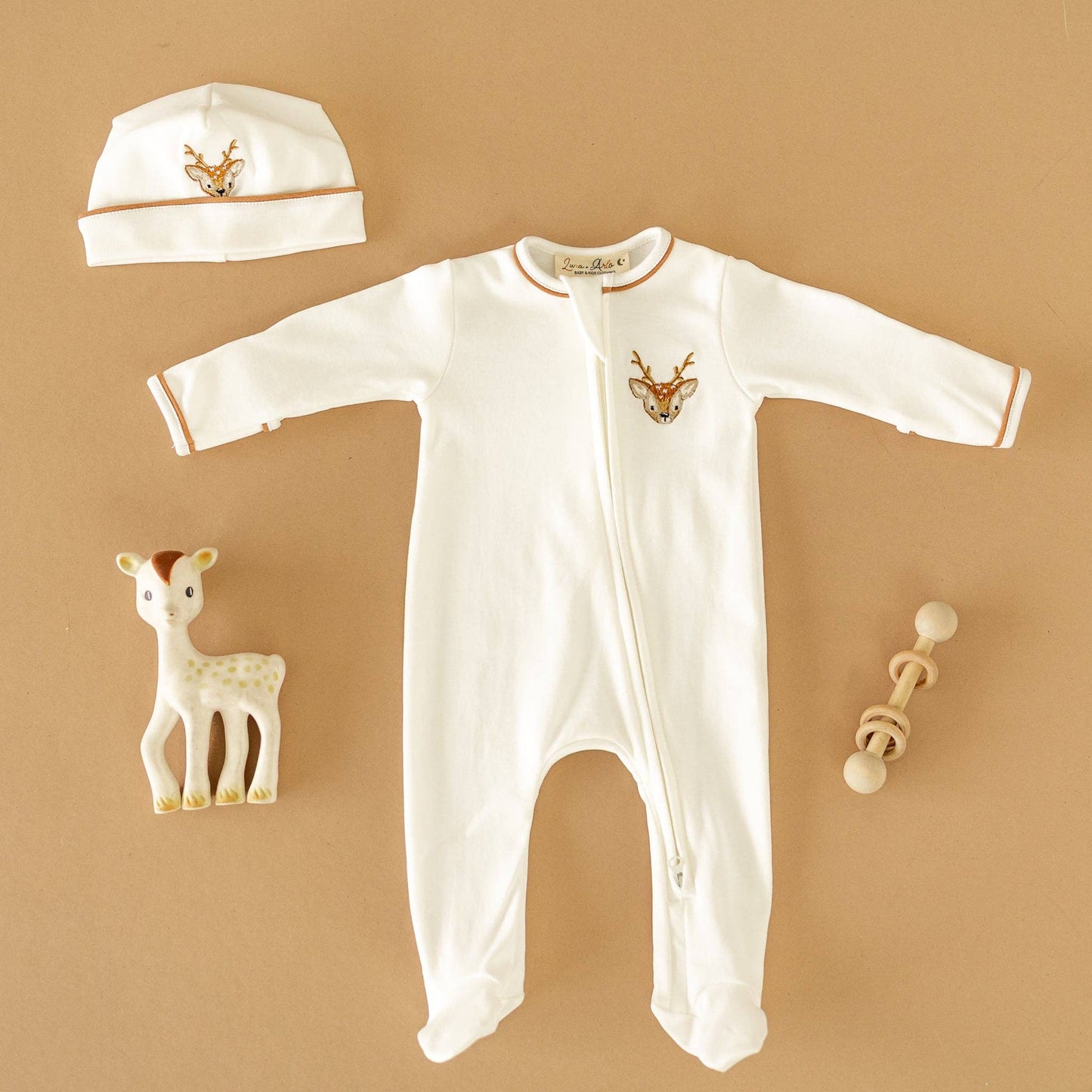Magnolia Baby Buckhead Zip Footie