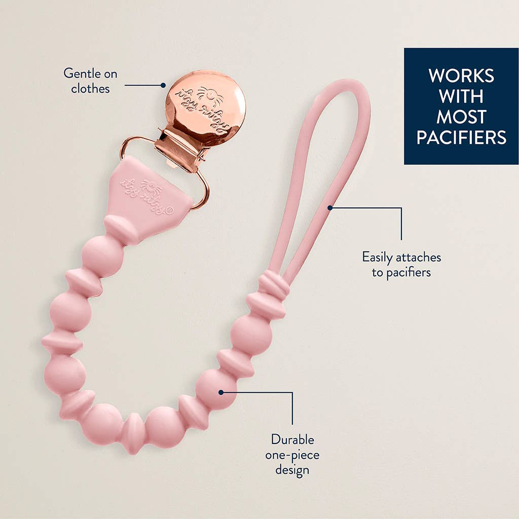 Itzy Ritzy Itzy Paci Strap™ Silicone One-Piece Pacifier Clips