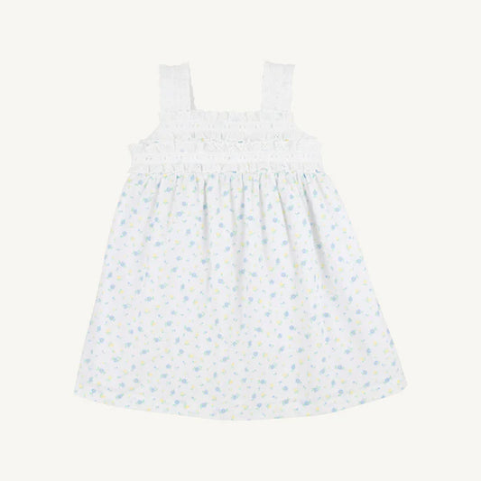 Beaufort Bonnet Babs Dress--Dunwoody Daisy/Worth Ave White