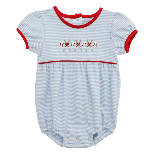 Itsy Bitsy Baseball Bubble--Girl