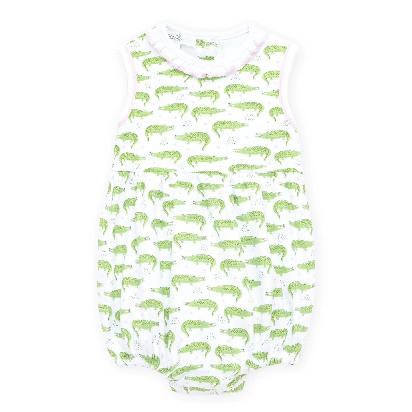 Magnolia Baby Bayou Baby Print Bubble--Pink