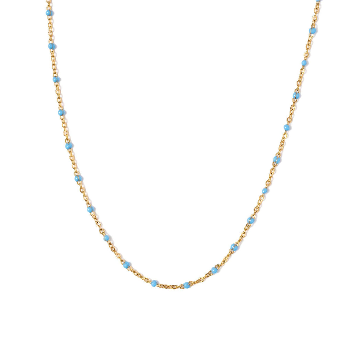 Pip Pop Post Enamel Bead Necklace Earrings - Hypoallergenic, Girl Gift