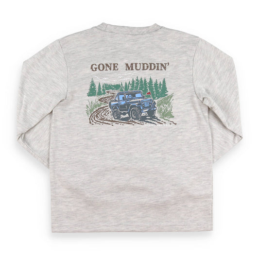 Shrimp and Grits Kids Gone Muddin Graphic Tee