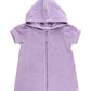 Rufflebutts Girls Lavender Terry Full-Zip Cover Up