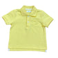 Lulu Bebe Blake Yellow Short Sleeve Polo
