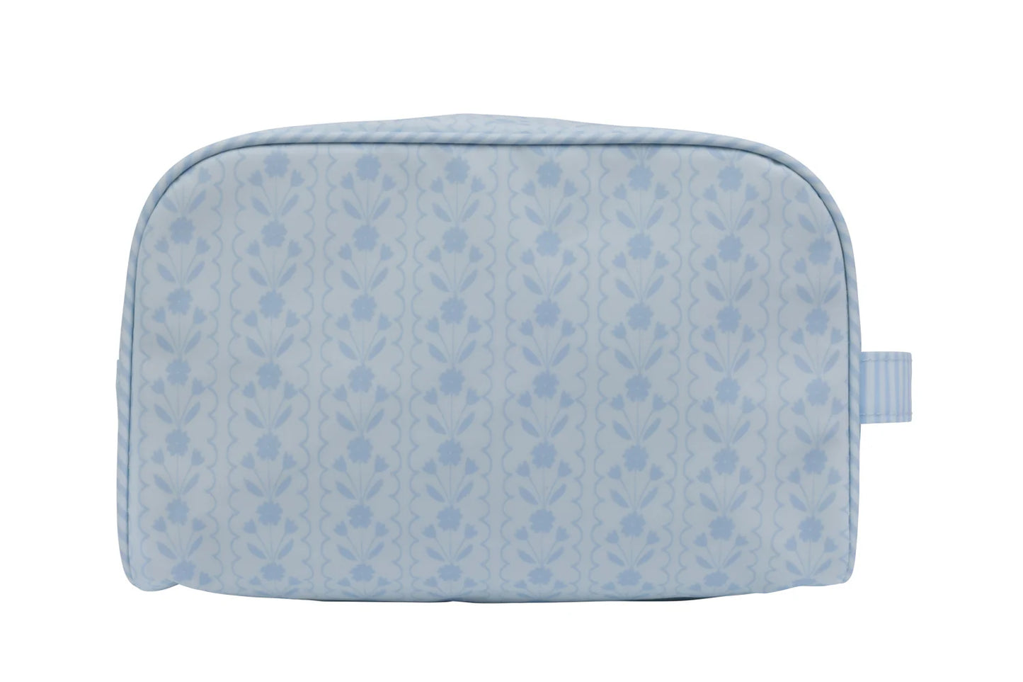 Apple of My Isla The Dopp Kit in Bluebell Floral