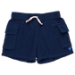 Pink Chicken Baby Boys Pull-On Shorts--Navy