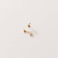 Pip Pop Post Pearl Stud Earrings - Hypoallergenic, Flat Back, Girl Gift