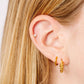 Pip Pop Post Mini Pearl Stud Earrings - Hypoallergenic, Flat Back, Girl