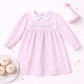 Magnolia Baby Birthday Classics Smocked Long Sleeve Dress - Pink
