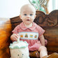 Ruth and Ralph Red Birthday Cakes Smocked Henry Bubble