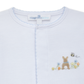 Magnolia Baby Bunny's Basket Footie - Light Blue