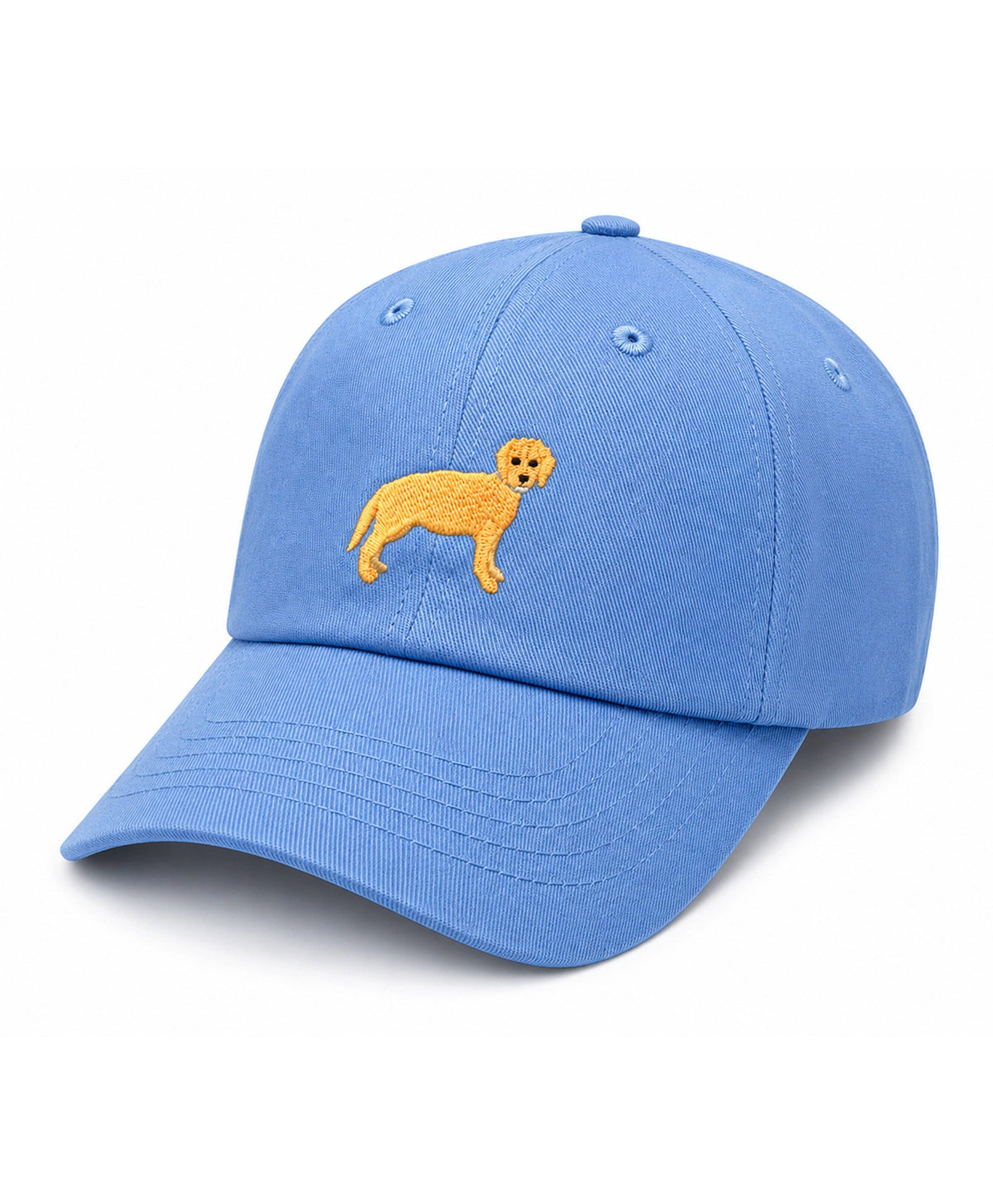 Bits and Bows Golden Retriever Dog Baseball Hat