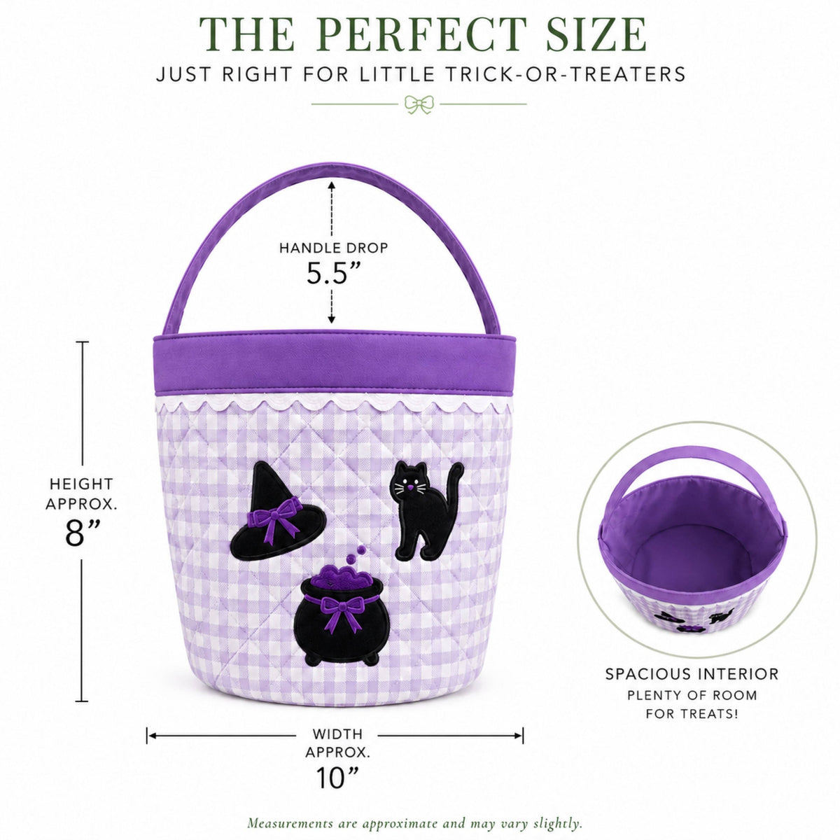 Bits and Bows Witching Hour Trick-Or-Treat Tote