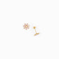 Pip Pop Post Daisy Stud Earrings - Hypoallergenic, Flat Back, Girl Gift