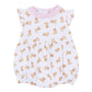Magnolia Baby Sweet Golden Print Bubble - Pink