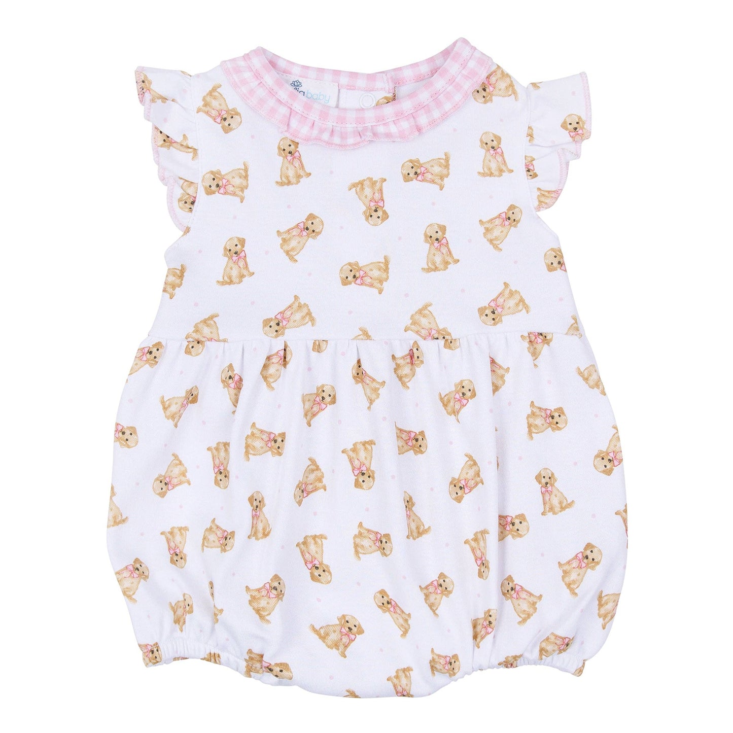 Magnolia Baby Sweet Golden Print Bubble - Pink