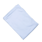 BKB-616 BLUE PIMA RECEIVING BLANKET BLUE TRIM