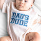 Sweet Wink Dad's Dude Patch Short Sleeve Romper - Father's Day