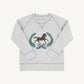Beaufort Bonnet Cassidy Comfy Crewneck--Grantley Gray with Horse