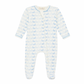 Magnolia Baby Bunny Hop Zip Footie - Sky