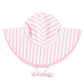 Rufflebutts Girls Pink Polka Dot Swim Hat