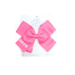 Valentine's Day XOXO Hair Bow (Hot Pink, Pink)